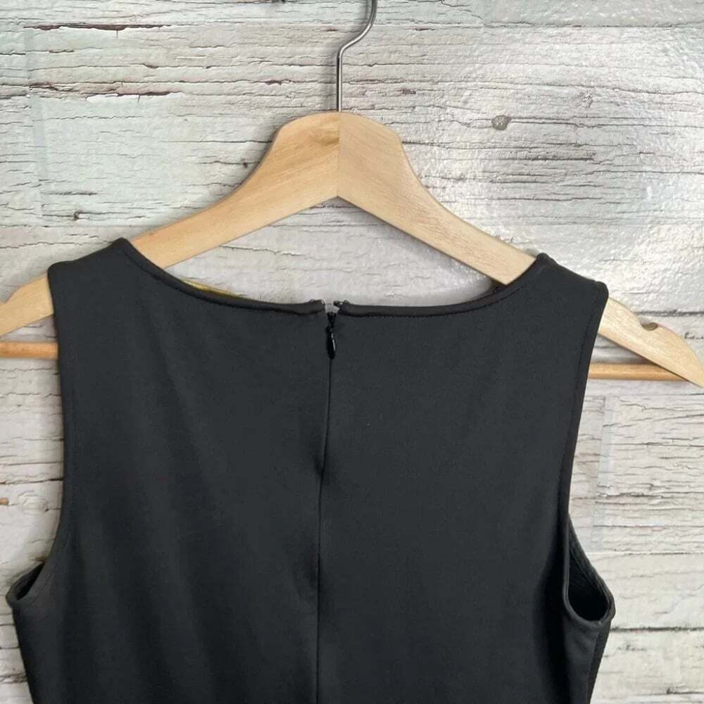 Supertrash black dress size small zip up sheath - Picture 7 of 8